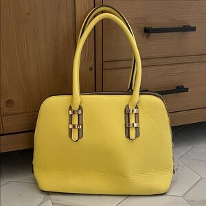 Large Yellow Handbag